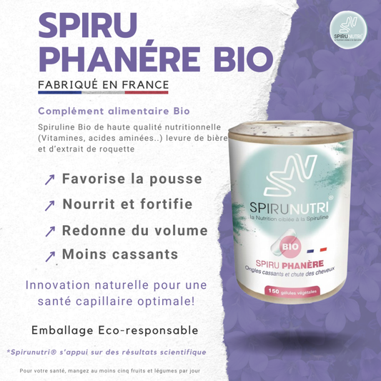 Spiru Phanère BIO Cheveux et ongles