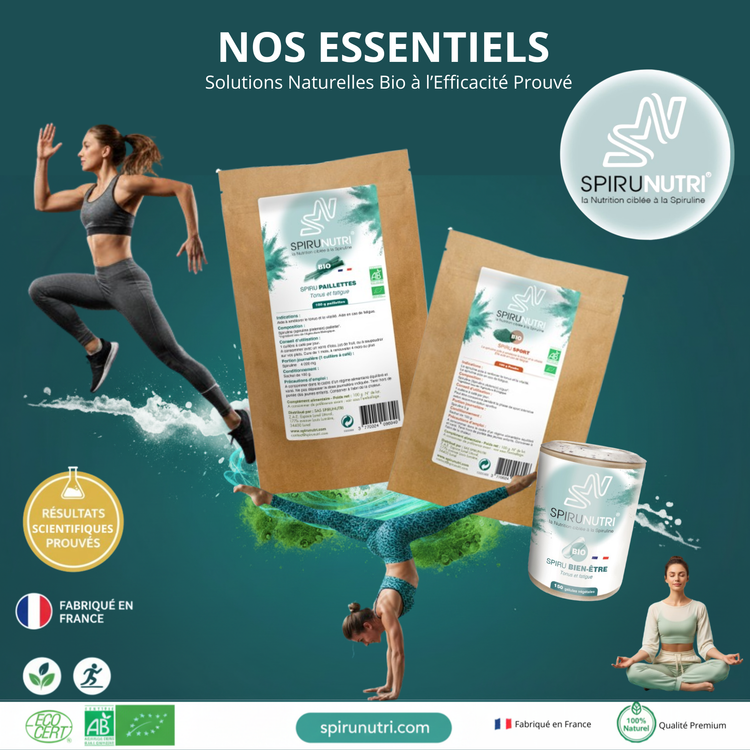 Nos Essentiels Spiruline BIO| Spirunutri®