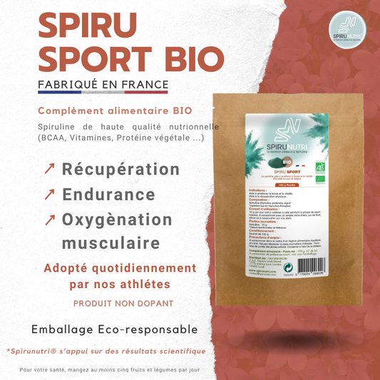 Spiru Sport BIO  Récupération - Endurance