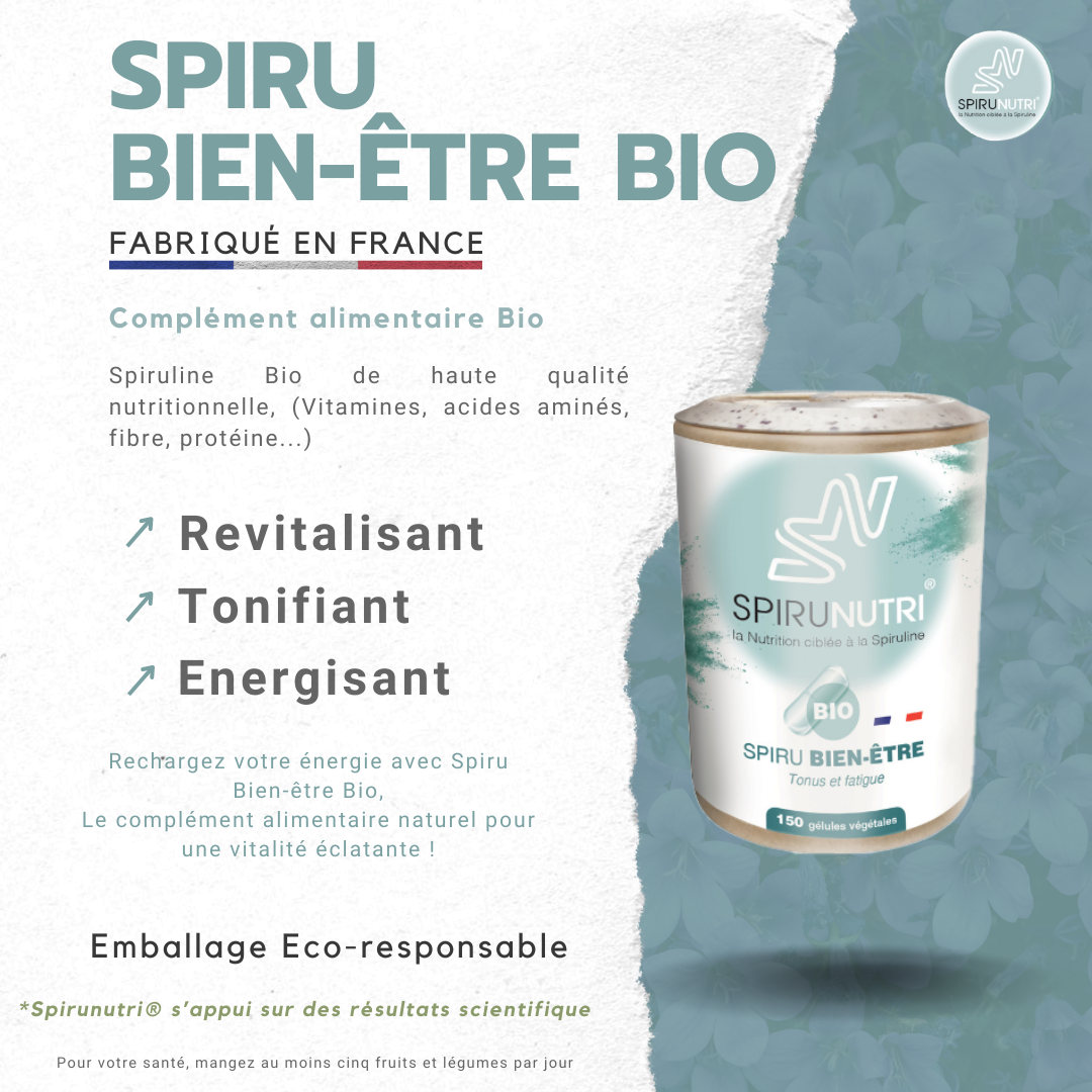 Pack Peau 3 mois  Spiruline Premium