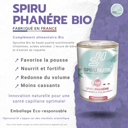 Spiru Phanère BIO Cheveux et ongles