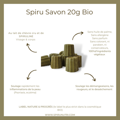 Spiru Savon Cannelé BIO 20g