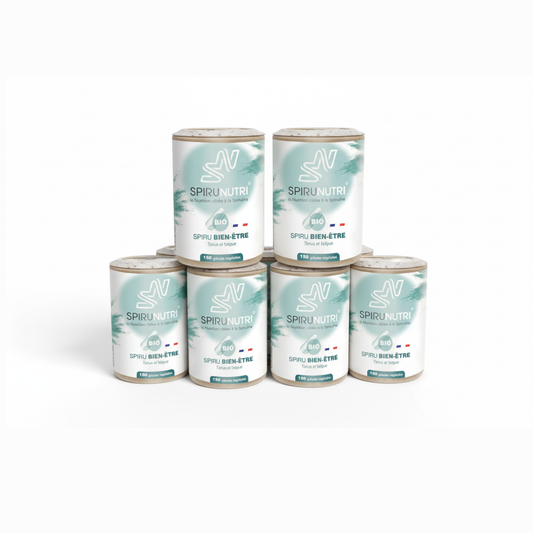 Pack Peau 3 mois  Spiruline Premium